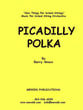 Picadilly Polka Orchestra sheet music cover